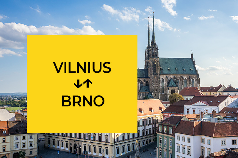 Transfer from Vilnius to Brno