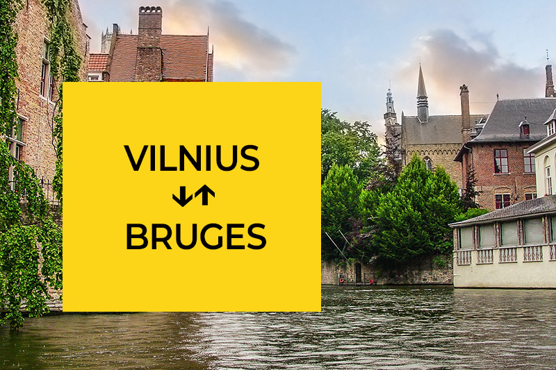 Transfer from Vilnius to Bruges