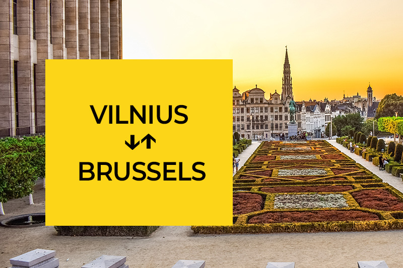 Transfer from Vilnius to Brussels