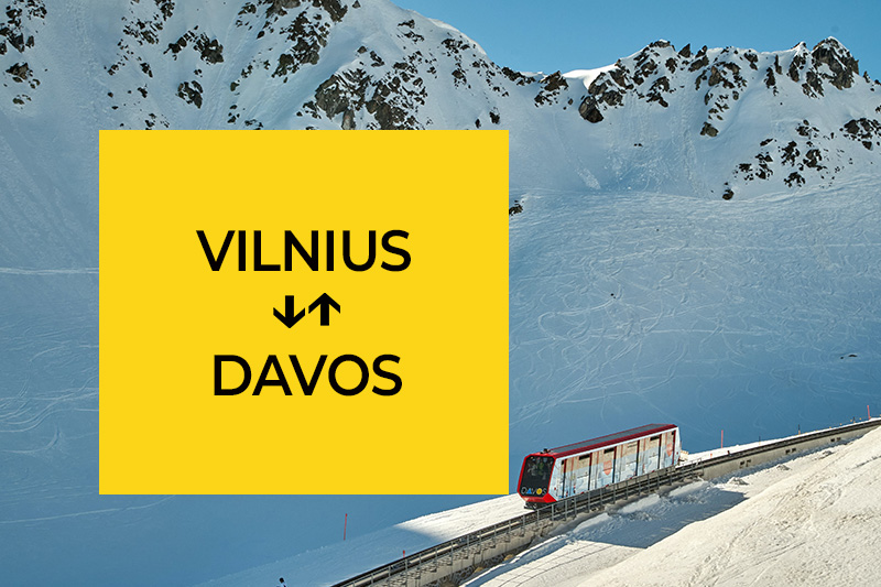 Transfer from Vilnius to Davos