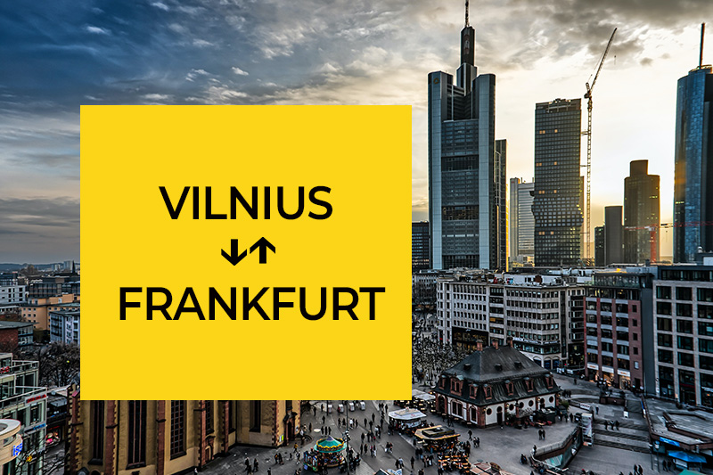 Transfer from Vilnius to Frankfurt