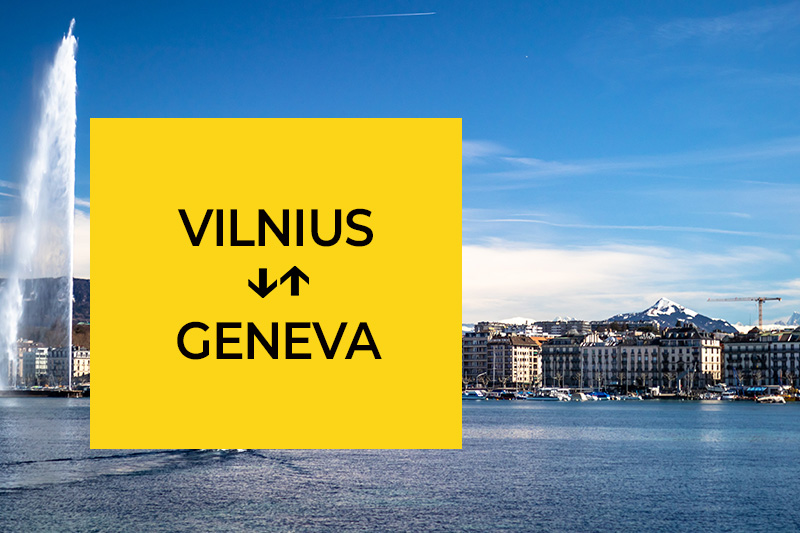 Transfer from Vilnius to Geneva