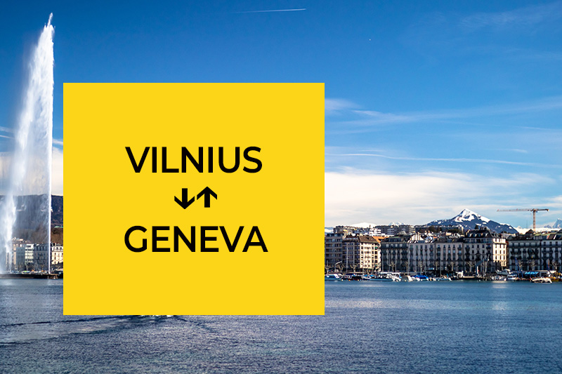 Transfer from Vilnius to Geneva