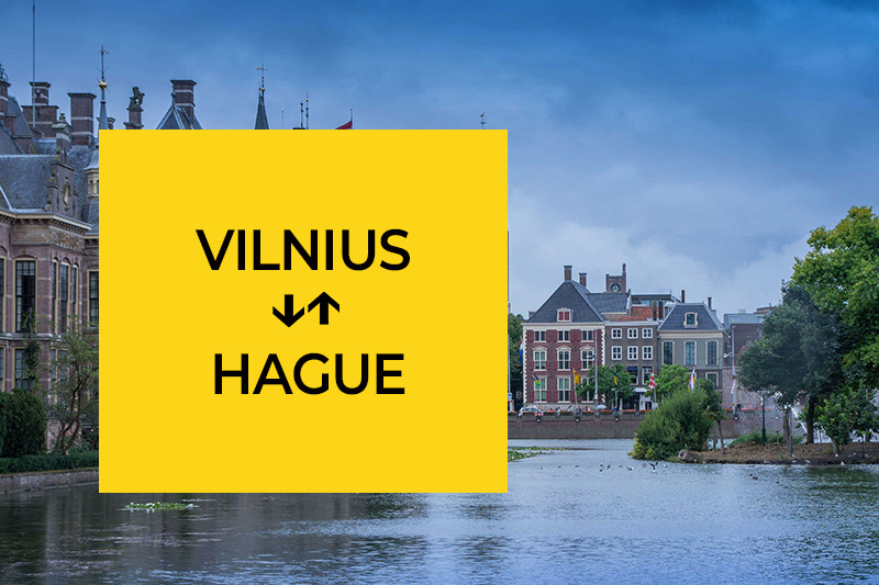 Transfer from Vilnius to Hague