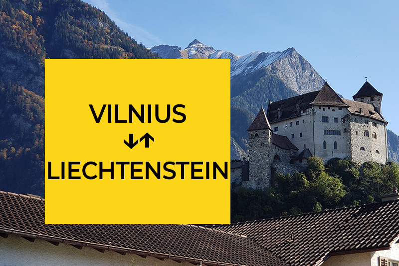 Transfer from Vilnius to Liechtenstein