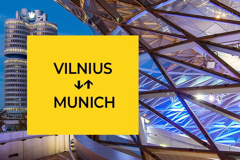 Transfer from Vilnius to Munich