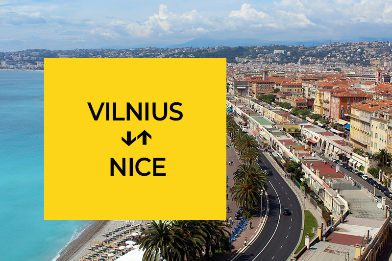 Transfer from Vilnius to Nice