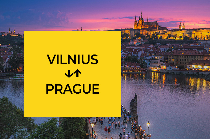 Transfer from Vilnius to Prague