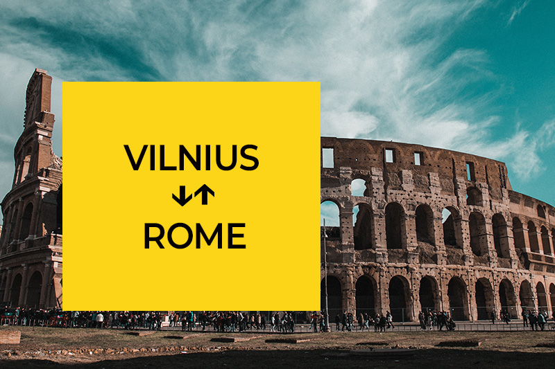 Transfer from Vilnius to Rome