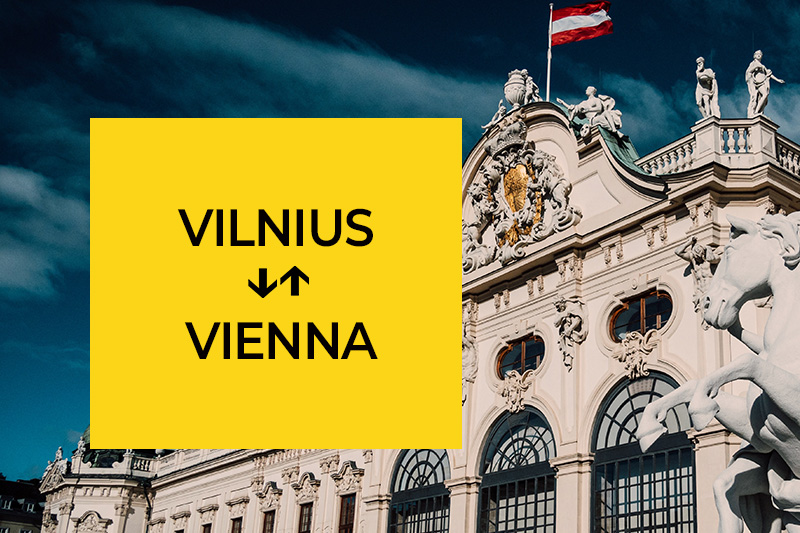 Transfer from Vilnius to Vienna 